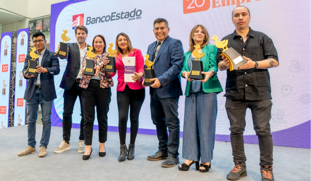 Ganadores del Premio Emprende 2024 de BancoEstado