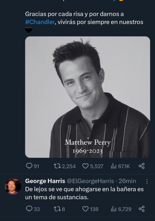 Contra Allende y Matthew Perry: Tweets de humorista George Harris causan polémica en previa a Viña