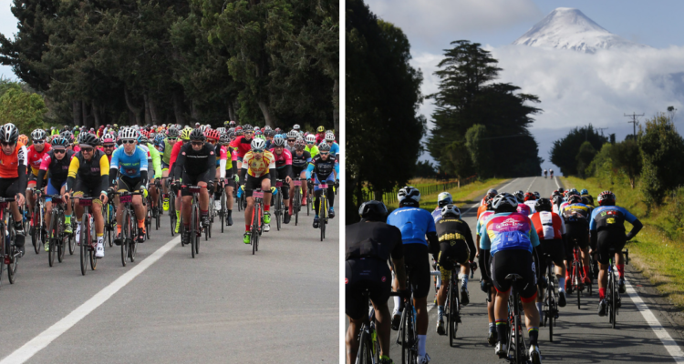 Cientos de ciclistas listos para competir en séptima versión del Giro del Lago en Llanquihue