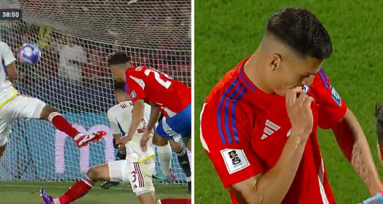 Un zurdazo inatajable: el golazo de Lucas Cepeda para aventajar a Chile ante Venezuela