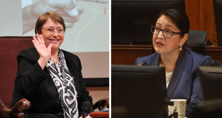 “Hace historia”: Bachelet felicita a Dorothy Pérez como la primera mujer contralora de la República