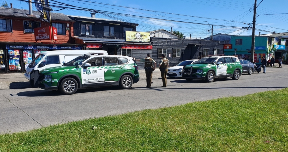 Hombre asesinado al interior de panadería en Valdivia