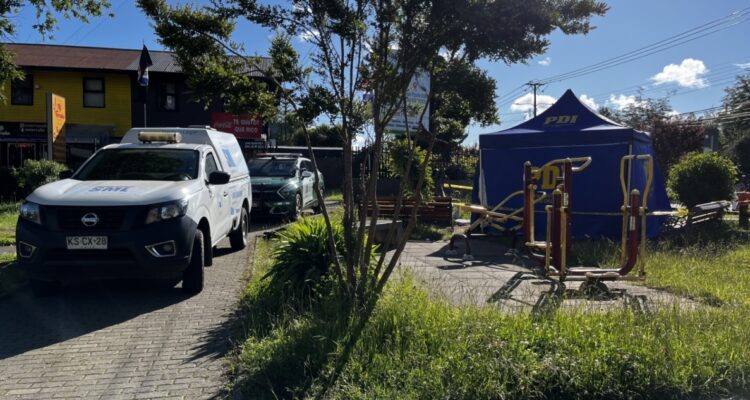 Hombre muere en plazoleta ubicada frente al Hospital de Valdivia: descartan intervención de terceros