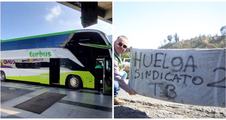 Sindicato N°2 de Turbus acusa prácticas antisindicales en medio de huelga: 