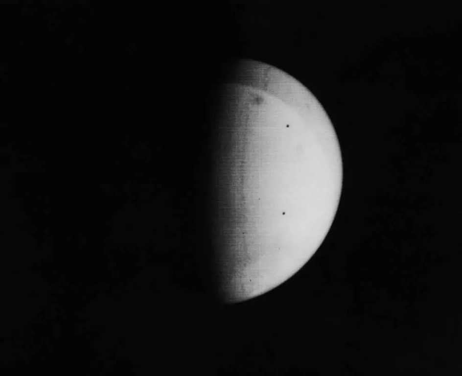 Marte visto por la sonda Mariner 9