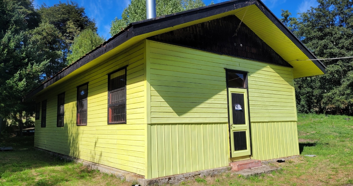 Escuela de Notuco antes del incendio