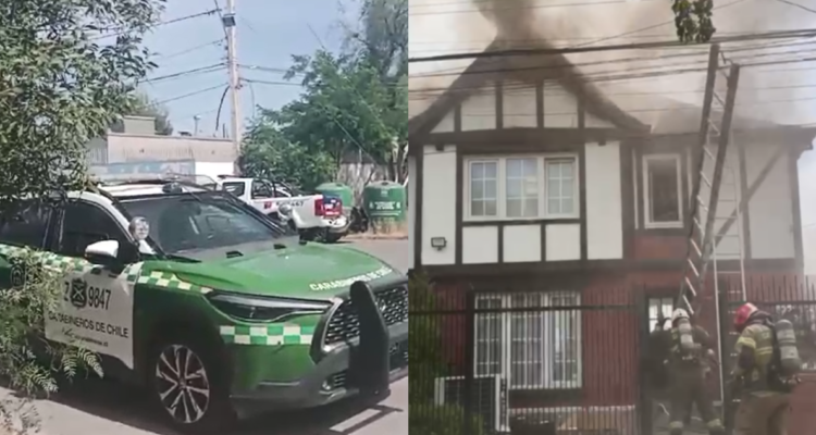 Bomberos combate dos incendios en PAC y Las Condes: un siniestro dejó una persona fallecida