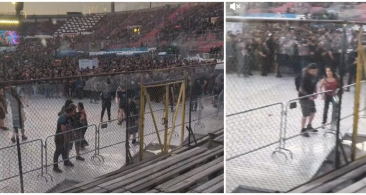 Indignación por video de fans de Iron Maiden orinando frente a memorial del Estadio Naciona