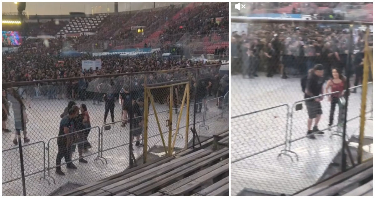 Indignación por video de fans de Iron Maiden orinando frente a memorial del Estadio Naciona