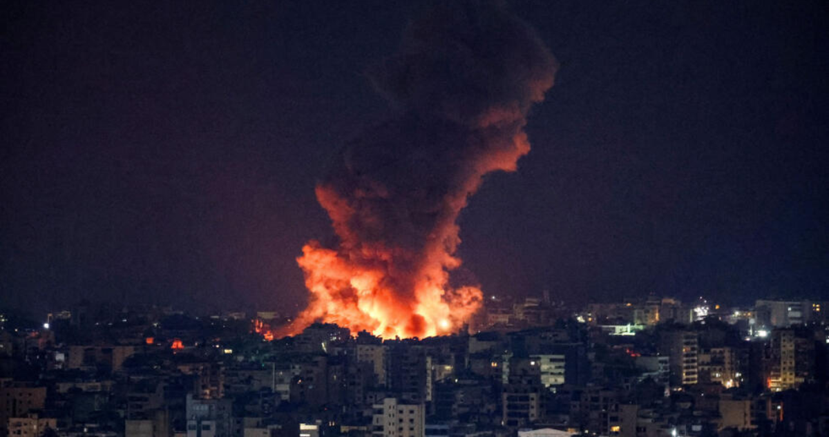 Israel lanza masivos bombardeos en Líbano reportan 45 muertos en las últimas 24 horas