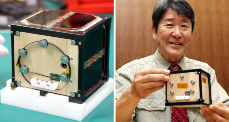 Japón lanza el primer satélite hecho de madera al espacio