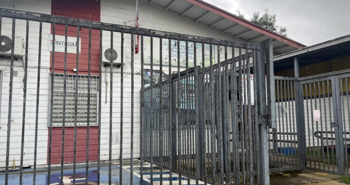 Jardín infantil en Valdivia donde se reportó la presencia de ratones