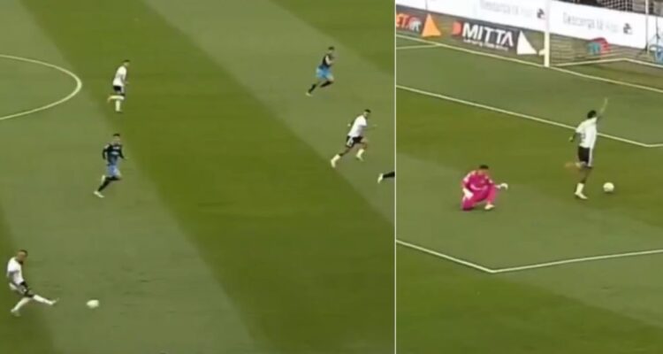 Javier Correa y su golazo en Colo Colo ante Deportes Iquique