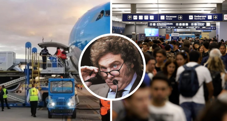 El boicot de gremialistas a Milei por Aerolíneas Argentinas: rehenes, cancelaciones y cierre inminente