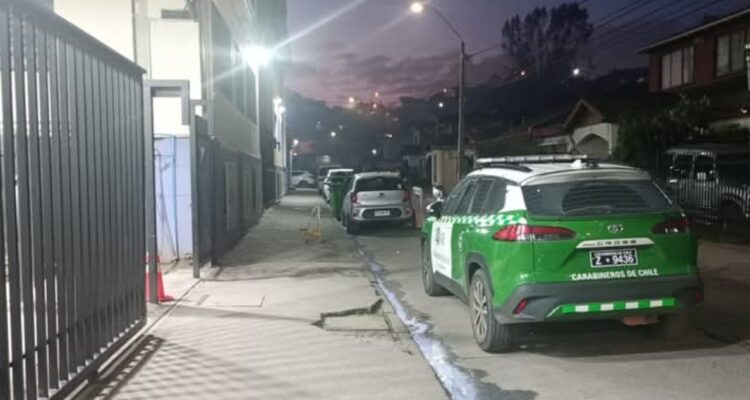 Joven baleado en Lota