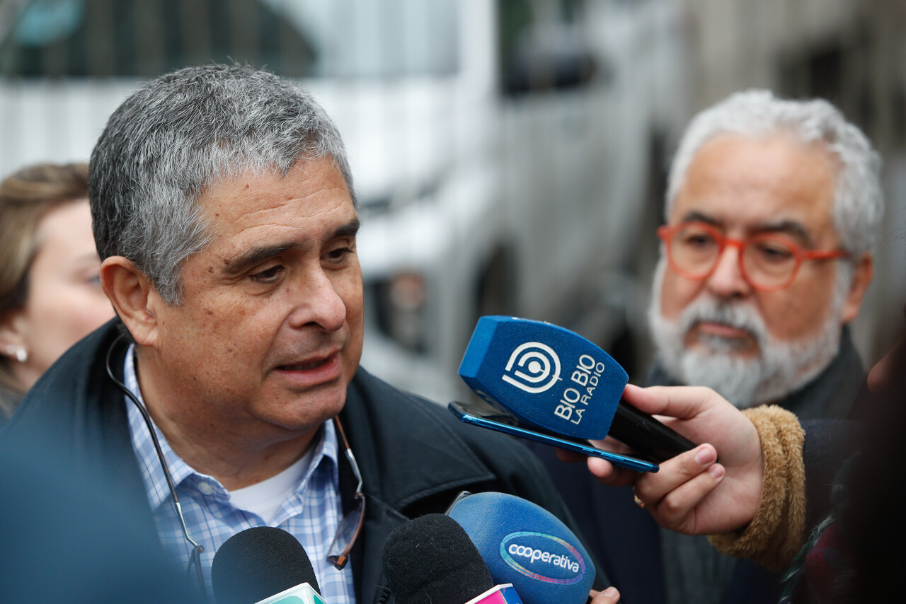 Juan Pablo Hermosilla junto a su hermano Luis Hermosilla