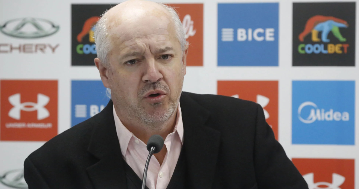 Juan Tagle en conferencia de prensa de Cruzados