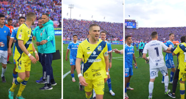 Diego Oyarzún se burló del mal resultado de La U ante Everton.