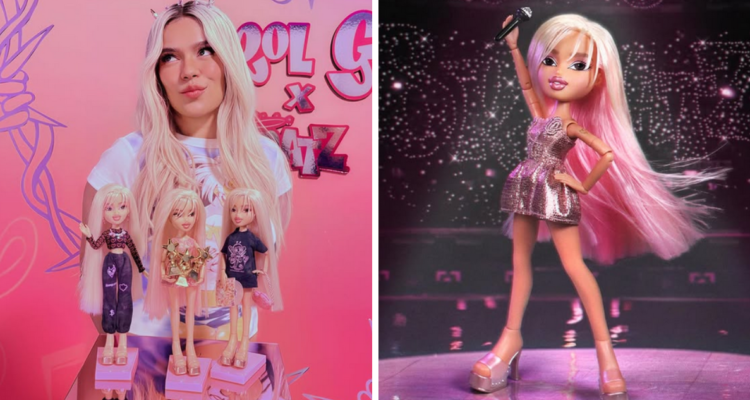 Karol G es la primera cantante en tener una muñeca bratz: “La bichota bratz es una realidad”