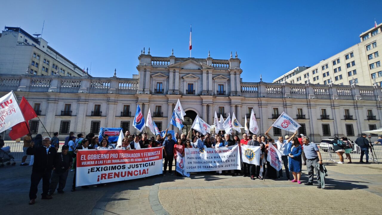 Sindicatos de La Moneda contra el gobierno