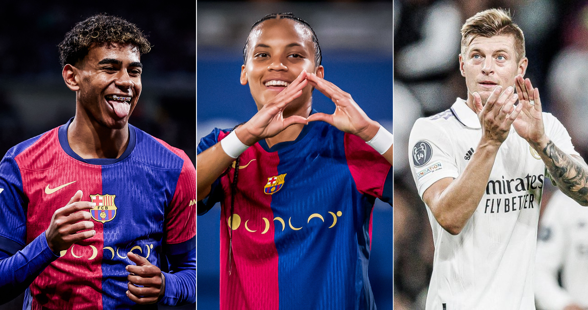Lamine Yamal, Vicky López y Toni Kroos premiados a lo mejor del año en el Golden Boy.