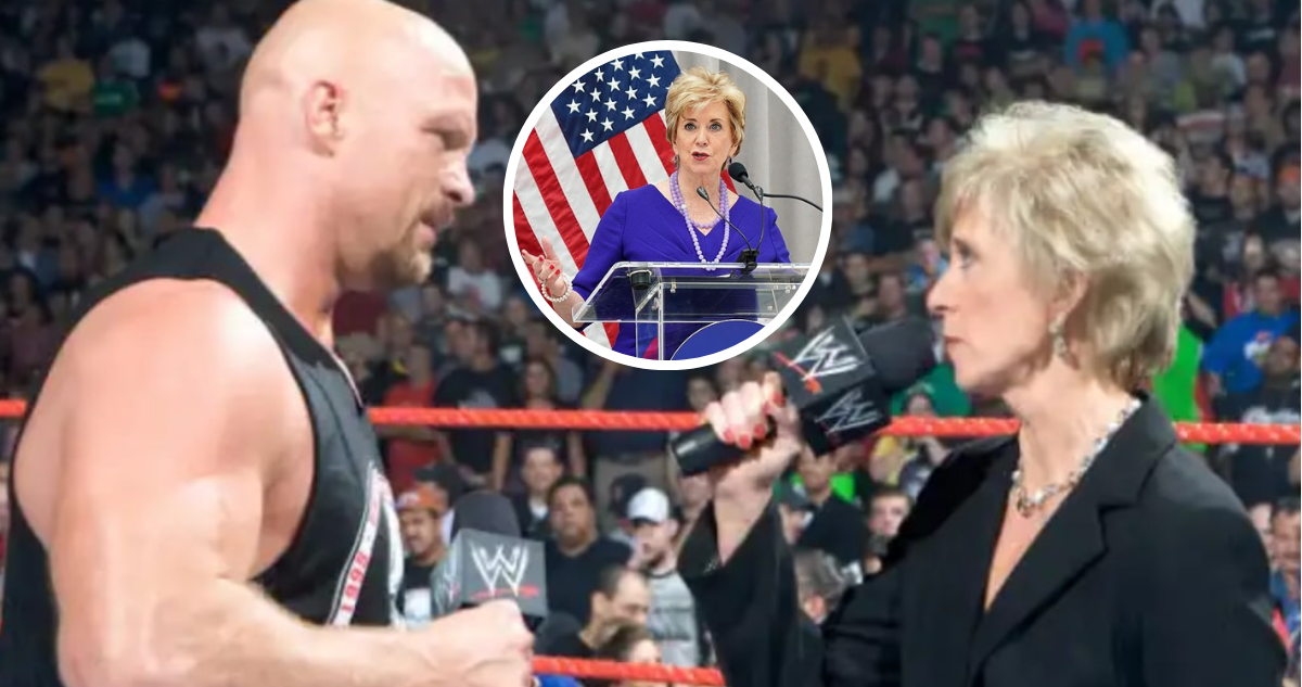 Linda McMahon en la WWE y en discurso actual