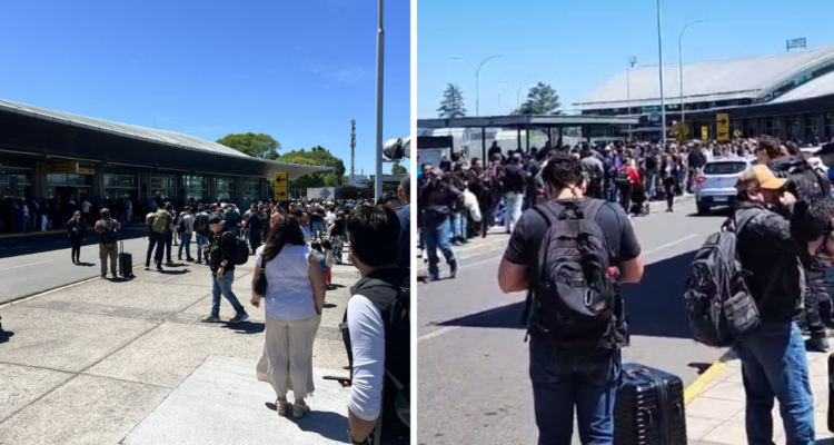 Aviso de objeto sospechoso obliga a evacuar Aeropuerto Carriel Sur en Talcahuano