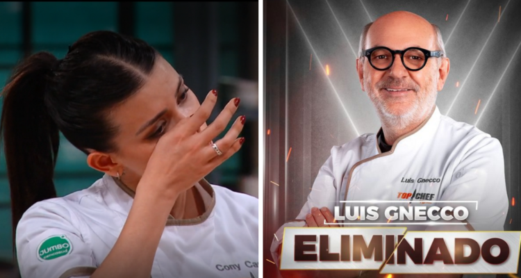 Luis Gnecco es el séptimo eliminado de Top Chef Vip en medio de llantos y dramática noche.