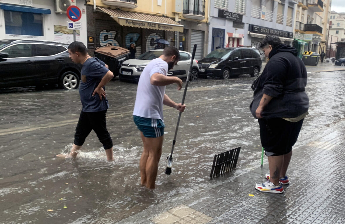 Inundaciones en Málaga 