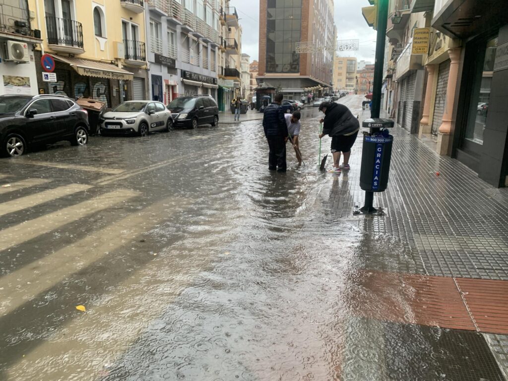 Inundaciones en Málaga 