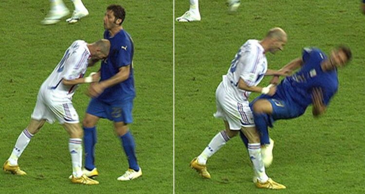 Materazzi le habla a Zidane al recordar célebre cabezazo del Mundial 2006: 