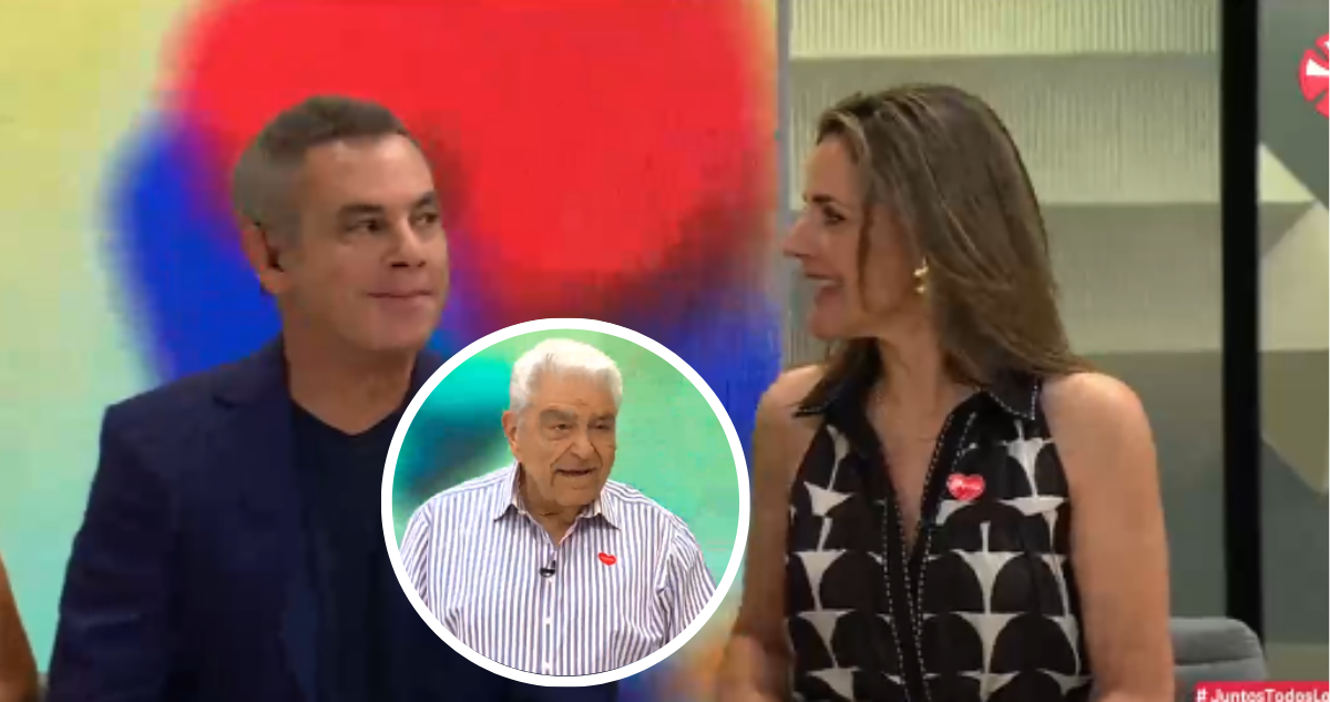 José Miguel Viñuela y Julia Vial en Matinatón en referencia a impasse con Don Francisco