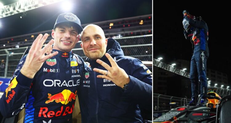 Max Verstappen acaba quinto y firma tetracampeonato de F1 en Las Vegas: Mercedes logró ’doblete’