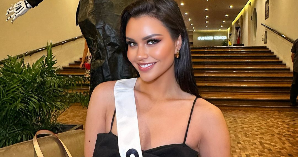Emilia Dides, en referencia a Miss Universo 2024