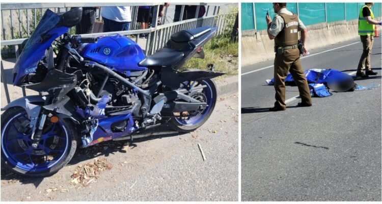 Muerte de motociclista en Colcura, Lota