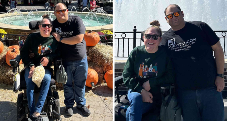 Mujer con Distrofia Muscular se inscribió en una app de citas por un reto y logró encontrar el amor