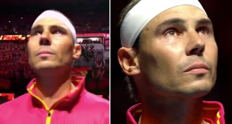 Nadal se emocionó hasta las lágrimas en Finales de Copa Davis: es su último torneo como profesional