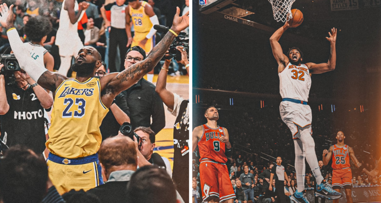 NBA: Knicks caen ante Bulls, LeBron luce tercer triple doble consecutivo y Cleveland extiende récord