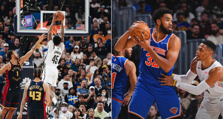 Golden State Warrriors no pudo ante los Brooklyn Nets y Knicks arrollaron a Denver Nuggets en la NBA.