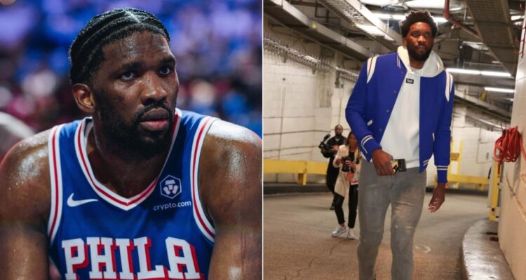 Joel Embiid es investigado por la NBA: empujó a periodista
