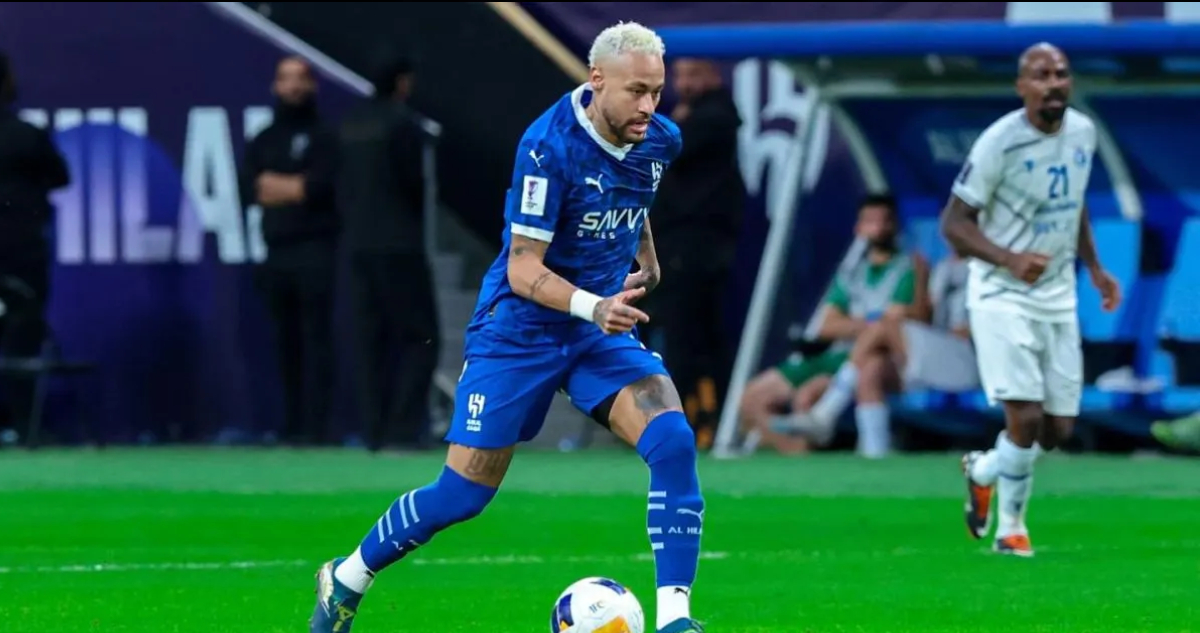 Neymar en el Al Hilal