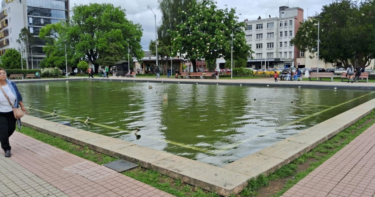 PILETA DE PLAZA DE ARMAS DE OSORNO