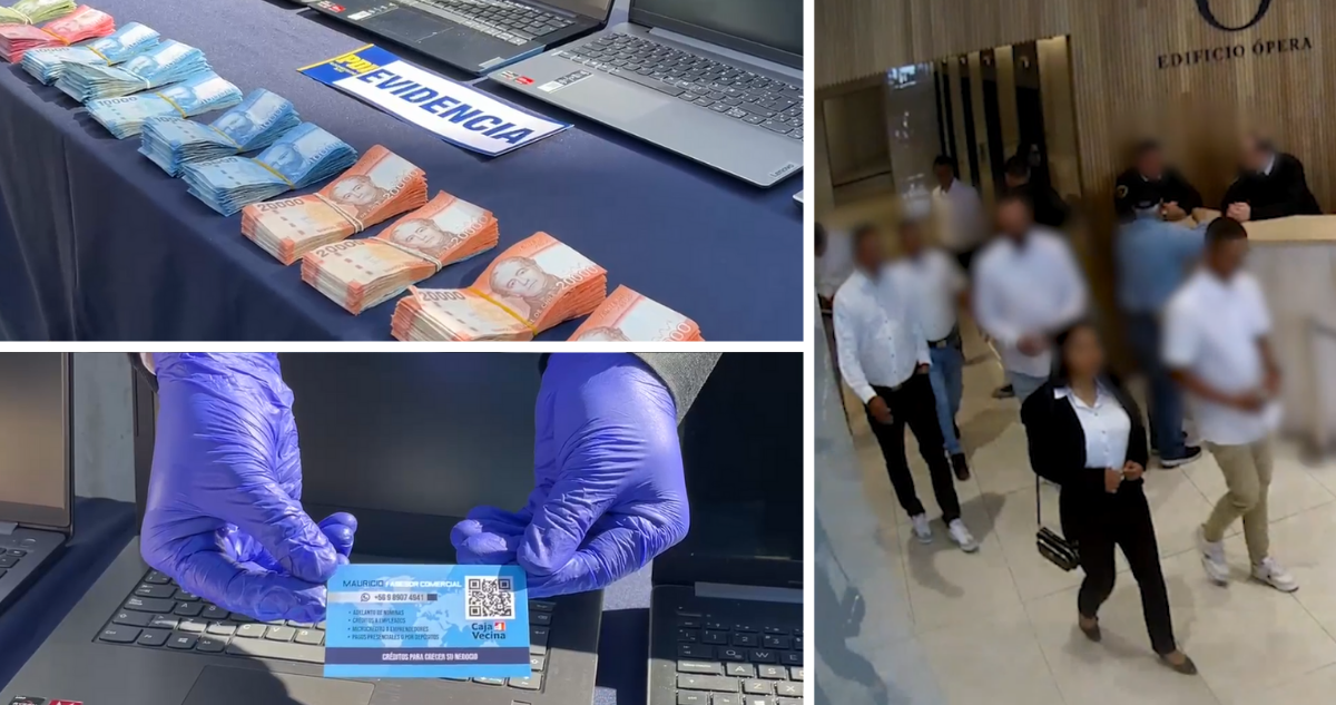 Oficinas, 27 motos y 5 autos de cobranza: así operaba “La Empresa” prestamista ilegal detenida por PDI