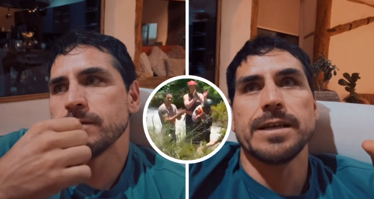 Pangal Andrade relata angustioso momento tras salvar a kayakista en peligroso río