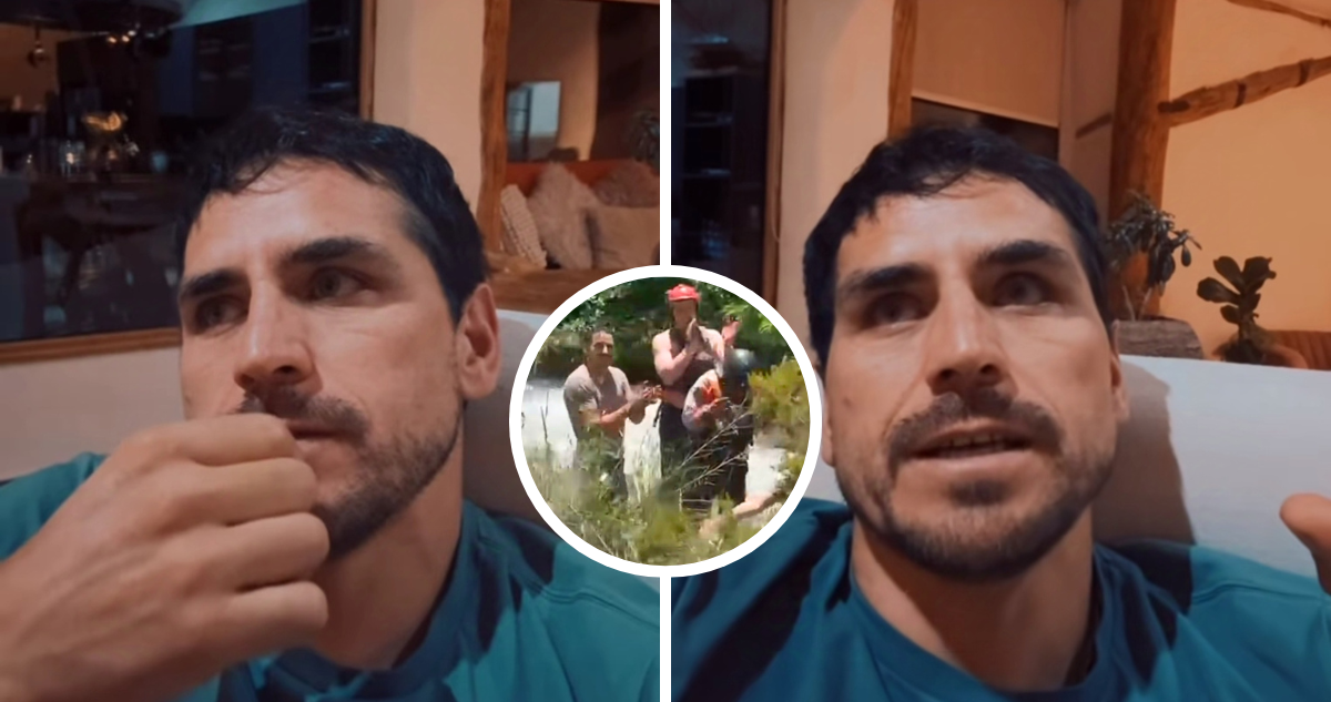Pangal Andrade relata angustioso momento tras salvar a kayakista en peligroso río