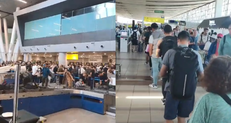 Movilización de funcionarios de la DGAC ha afectado a 6 mil pasajeros en el Aeropuerto de Santiago