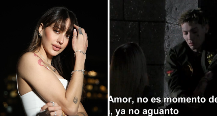 Fernanda Figueroa y fotografía de Marcianeke discutiendo con su pareja, Anaís Vilches en Palabra de Honor