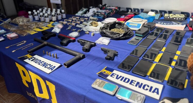 PDI desbarata a banda dedicada a robos contra vecinos de San Bernardo: tres detenidos