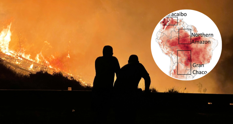 Foto para ilustrar incendios en Sudamérica