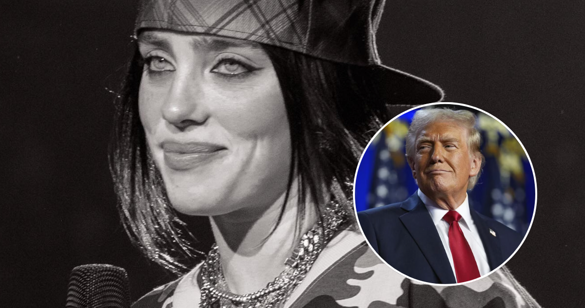 Billie Eilish y Donald Trump